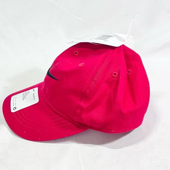 Nike Dri-Fit Hat Cap University Red Just Do it For Toddler Size 1-3 Year Old New - Picture 2 of 5